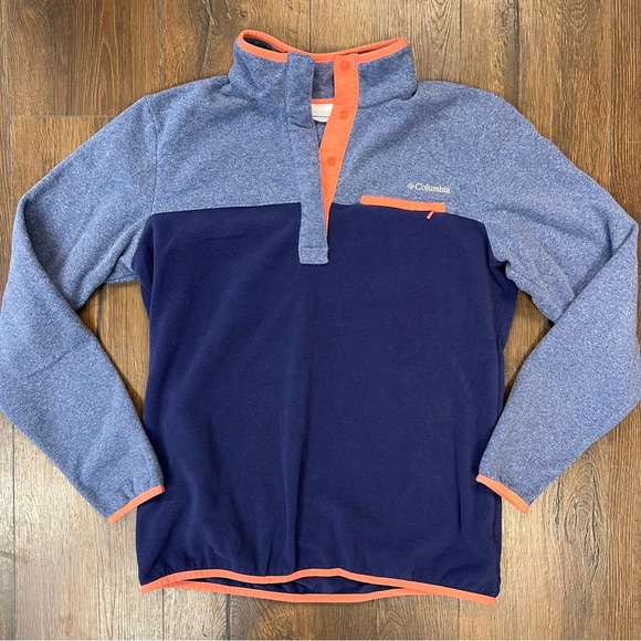 Columbia Mountain Side Fleece Pullover SZ MED - Picture 1 of 4